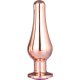 PLUG ANAL GRANDE GLEAMING LOVE ROSE GOLD PLEASURE VIBRASHOP