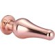 PLUG ANAL GRANDE GLEAMING LOVE ROSE GOLD PLEASURE VIBRASHOP