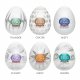 tenga egg huevo masturbador pack 6 modelos hard boiled VIBRASHOP