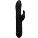 VIBRADOR TWISTER RABBIT NEGRO VIBRASHOP