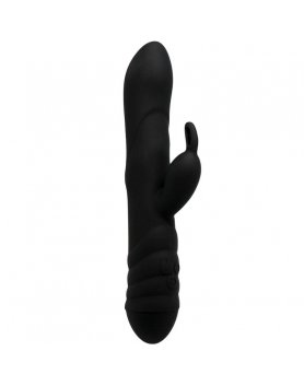 VIBRADOR TWISTER RABBIT NEGRO VIBRASHOP