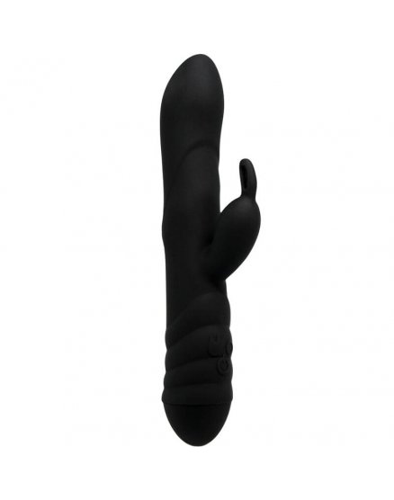 VIBRADOR TWISTER RABBIT NEGRO VIBRASHOP