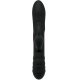 VIBRADOR TWISTER RABBIT NEGRO VIBRASHOP