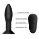 vibrador plug anal con bolas rotadoras Vibrashop