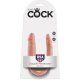 king cock pene realistico doble small VIBRASHOP