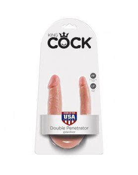 king cock pene realistico doble small VIBRASHOP