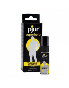 PJUR SUPERHERO SERUM GEL RETARDANTE CONCENTRADO 20 ML VIBRASHOP