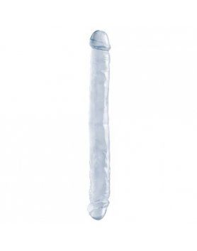 BASIX PENE DOBLE DE GELATINA TRANSPARENTE 34 CM VIBRASHOP