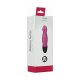 TORNADO MINI VIBRADOR SILICONA - ROSA VIBRASHOP