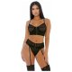 GET THE HOOK LINGERIE CONJUNTO NEGRO VIBRASHOP