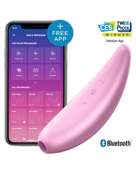 SATISFYER CURVY 3+ - ROSA VIBRASHOP