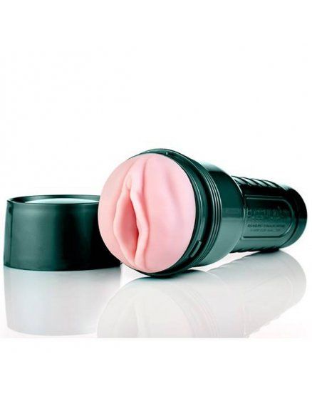 VAGINA MASTURBADORA CON VIBRACIÓN FLESHLIGHT ROSA VIBRASHOP