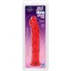 JELLY JEWELS - DILDO CON BASE SUCCION - ROJO VIBRASHOP